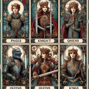 Understanding Court Cards: Pages, Knights, Queens, Kings