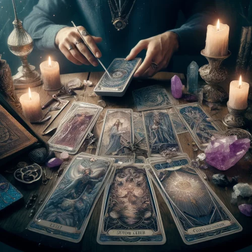 The Art of Cutting the Deck in Tarot Readings